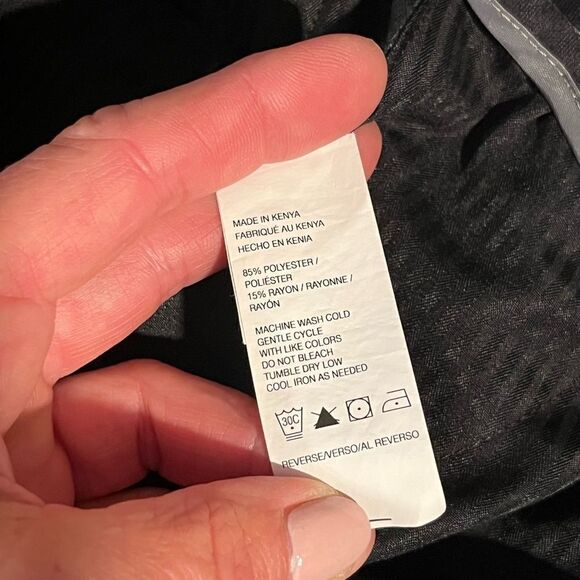 Van Heusen charcoal gray dress pants 32x30 - Picture 6 of 7